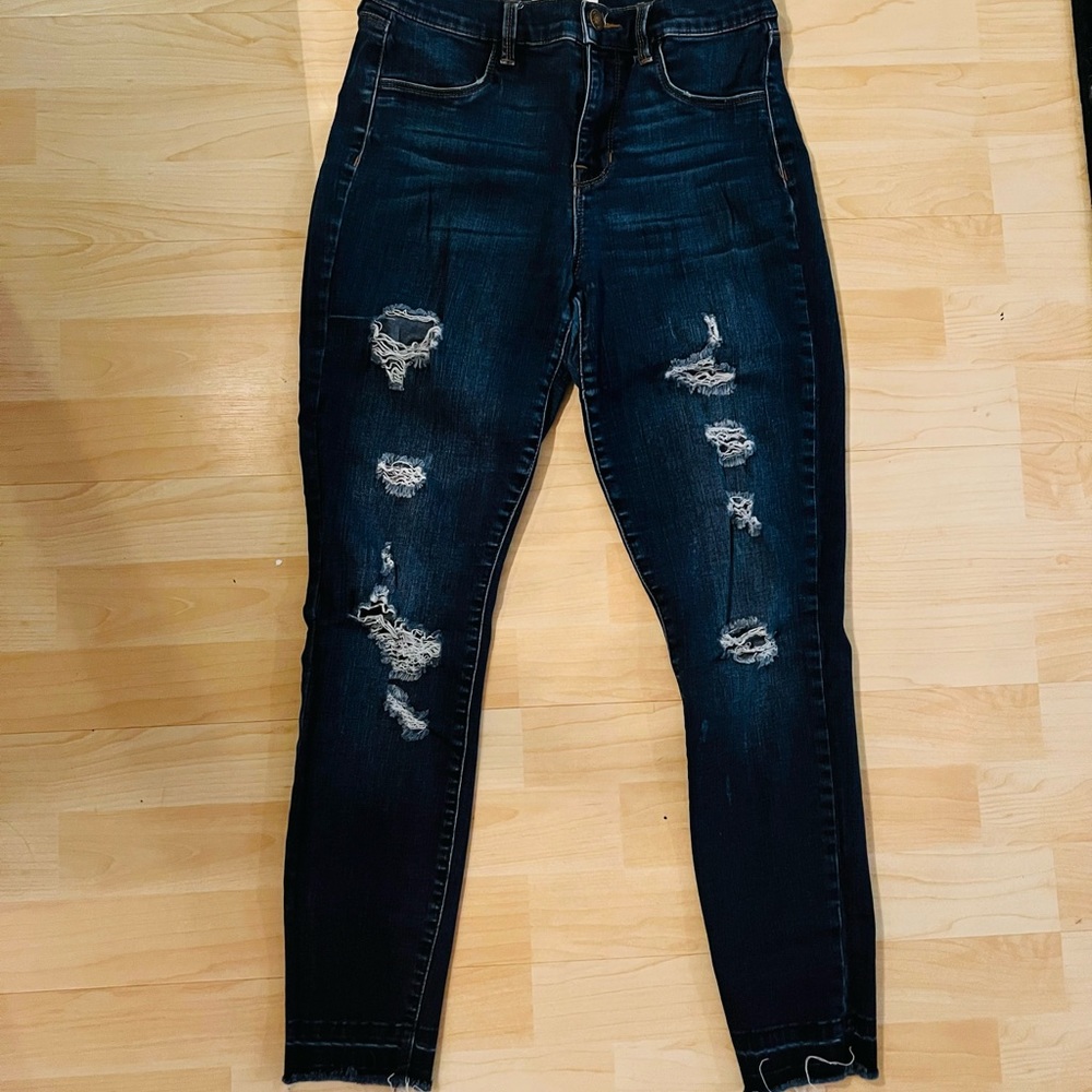 PacSun High-Rise Distressed Jeans